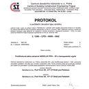 Protokol o počáteční zkoušce typu (ITT) PH stěna N1